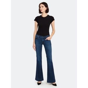 J BRAND high Rise Flare jeans dark wash
